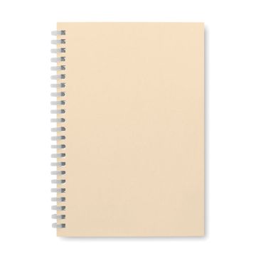 A5-notitieboek-Spiraal-gebonden-Gerecycled-karton-80-vellen-bedrukken