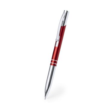 Aluminium-balpen-met-tweekleurig-ontwerp-Blauwe-inkt-bedrukken