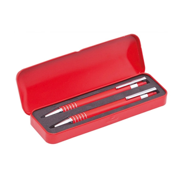 Aluminium-pennenset-met-opbergdoosje-Balpen-en-vulpotlood-bedrukken