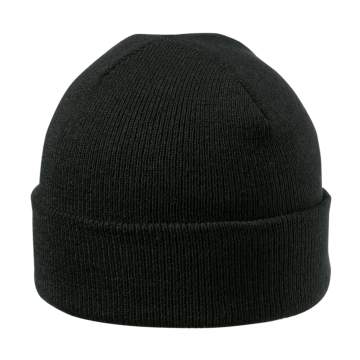 Beanie-met-kunstlederen-badge-Acryl-bedrukken