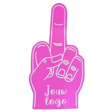 EVA-foam-hand-middelvinger-bedrukken