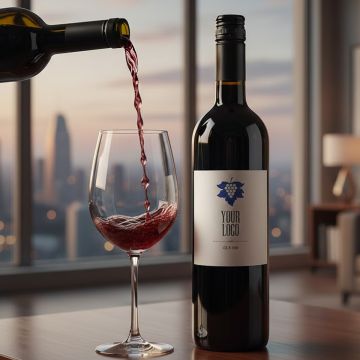 Garnacha-75-cl-Rode-wijn-Met-eigen-etiket-bedrukken
