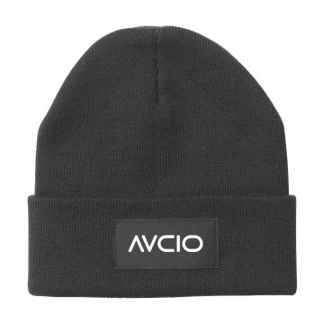 Gebreide-beanie-muts-met-patch-RPET-polyester-bedrukken