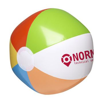 Gestreepte-strandbal-Kunststof-24-cm-bedrukken