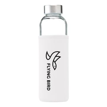 Glazen-drinkfles-met-hoes-Neopreen-500-ml-bedrukken