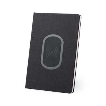 Hardcover-A5-notitieboek-met-draadloze-oplader-80-vellen-bedrukken