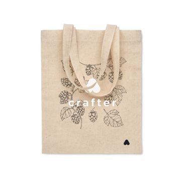 Katoenen-geschenktas-met-gekleurde-draaghengsels-140-gm-17-x-22-cm-bedrukken