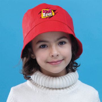 Katoenen-vissershoedje-Kids-54-cm-bedrukken