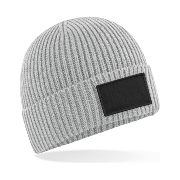 RPET-beanie-Met-katoenen-patch-bedrukken