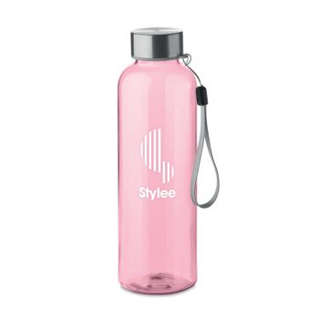 RPET-drinkfles-met-RVS-dop-en-draaglus-500-ml-bedrukken