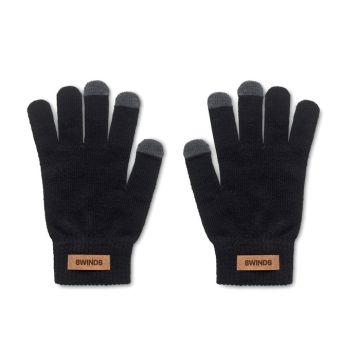 RPET-touchscreen-handschoenen-Kurken-patch-bedrukken
