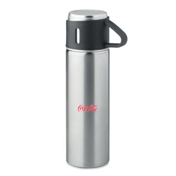 RVS-thermosfles-met-beker-420-ml-bedrukken
