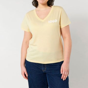 StanleyStella-Isla-dames-T-shirt-V-hals-155-gm-bedrukken