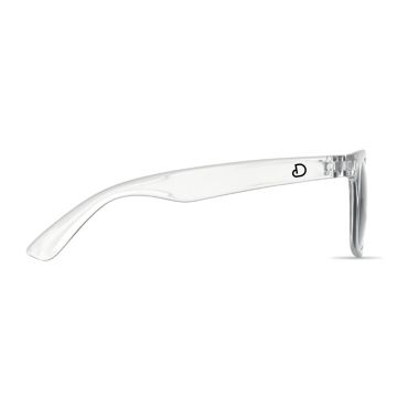 Transparante-zonnebril-met-spiegelglazen-Classic-model-UV400-bedrukken