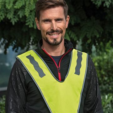 Veiligheidskraag-neon-geel-Reflecterend-bedrukken