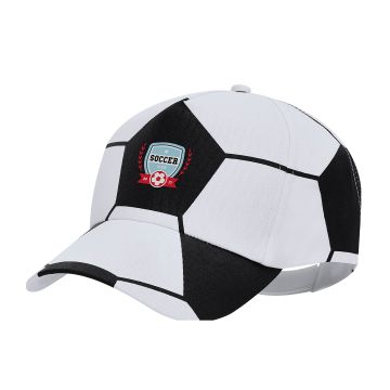Voetbal-sportpet-met-klittenbandsluiting-Katoen-bedrukken