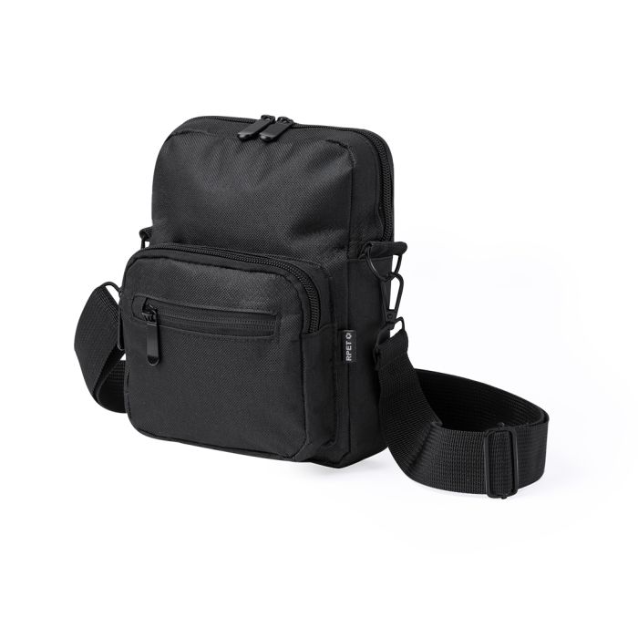 3-vaks schoudertas | 600D RPET polyester | 16 x 21 cm
