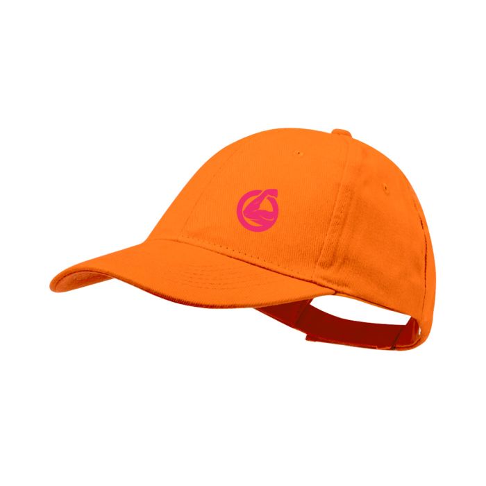 6-panel baseball cap met klittenbandsluiting | Katoen