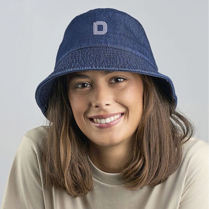 Atlantis denim bucket hat | Gerecycled katoen | 339 g/m²