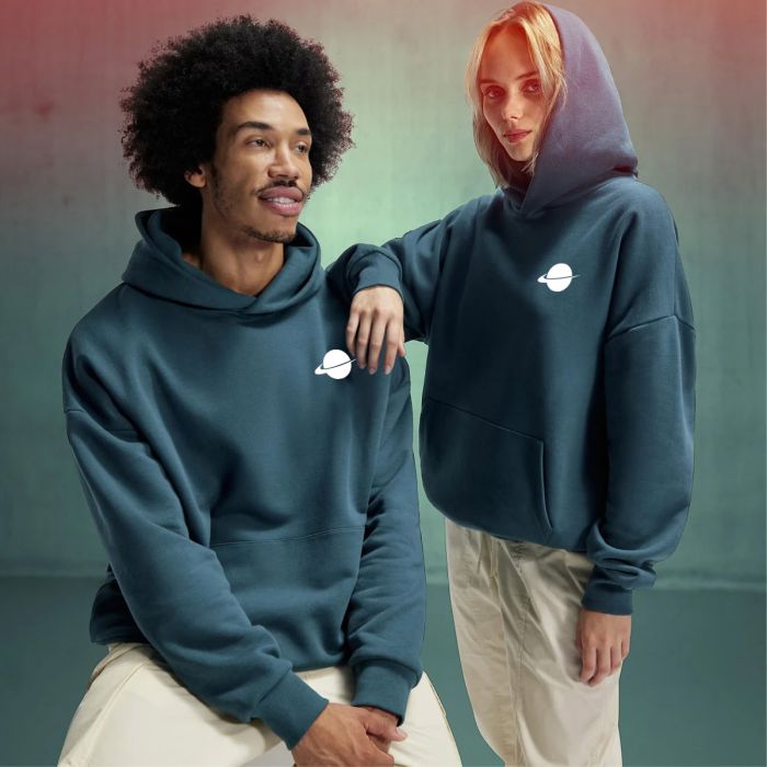 B&C Influence oversized unisex hoodie | 350 g/m²