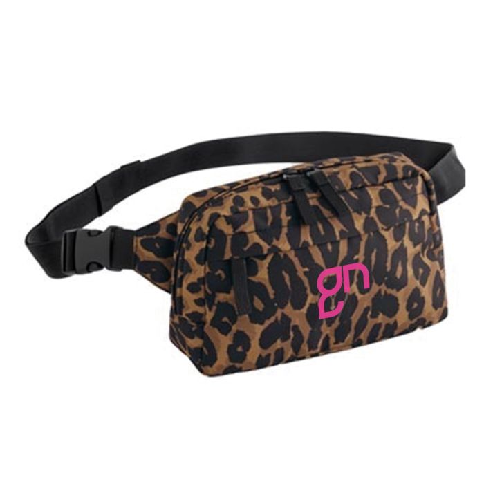 BagBase panterprint heuptas | 600D gerecycled polyester | 23 x 15 cm