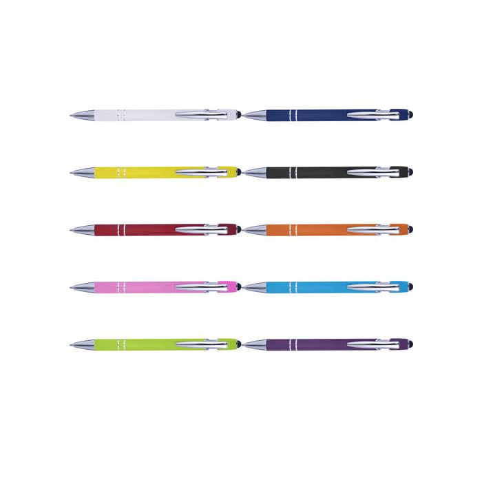 Balpen met stylus | Blauwschrijvend