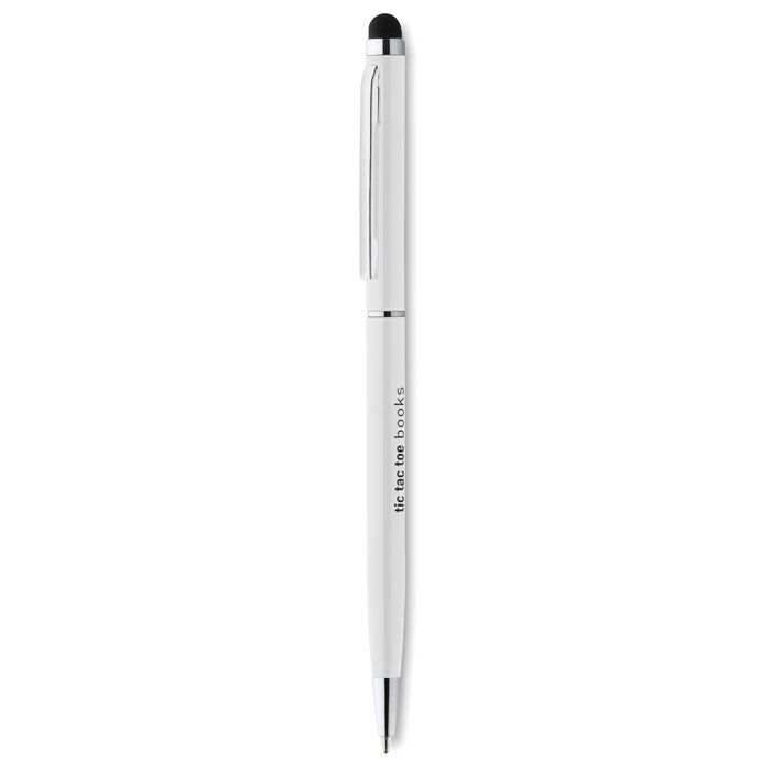 Balpen met styluspunt | Gerecycled aluminium