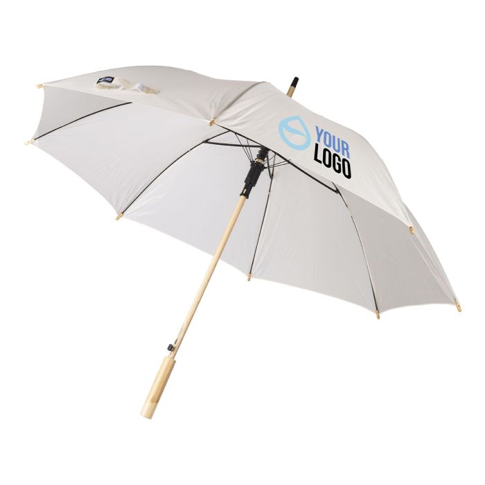 Bamboe golfparaplu | 190T RPET | Ø 102 cm