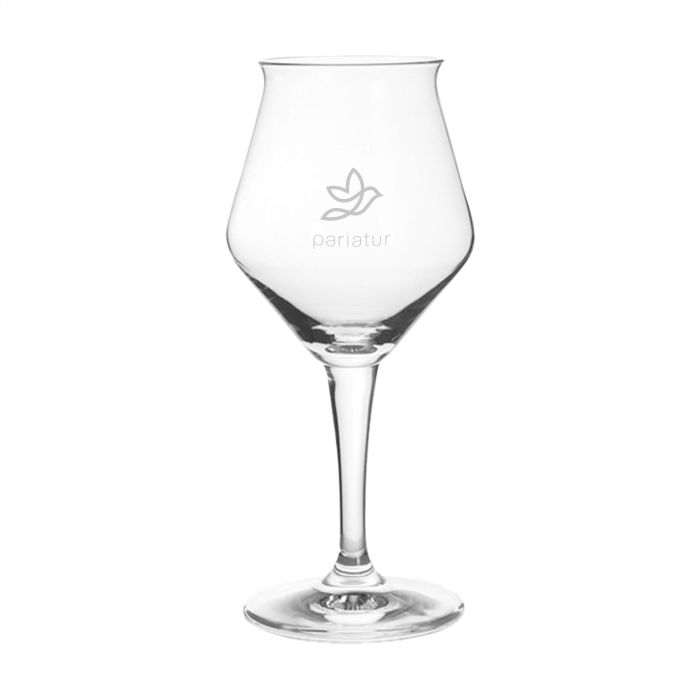 Bierglas op voet | Tulpvormige kelk | 420 ml