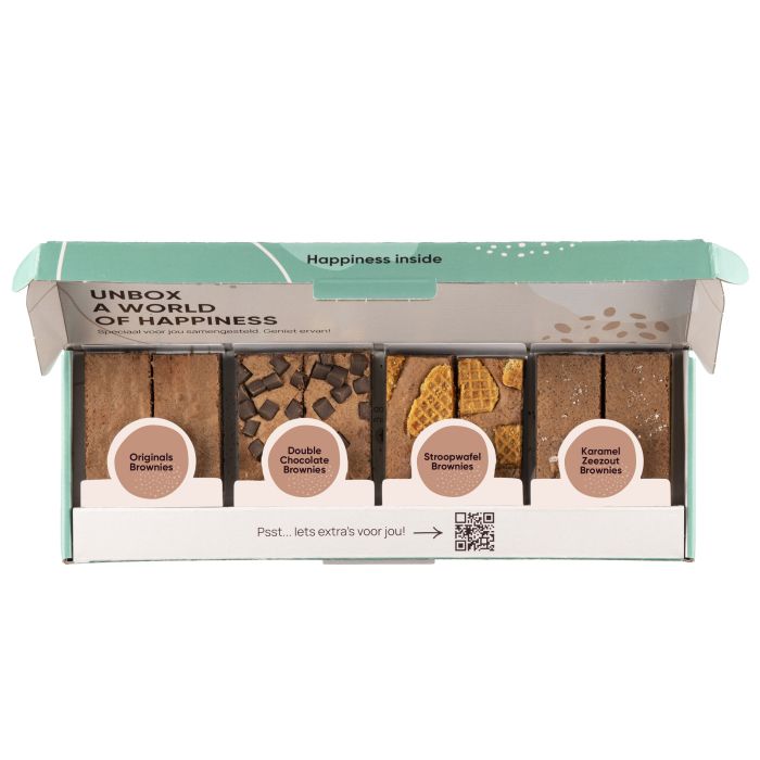 Browniebox | 8 stuks | brievenbus cadeau