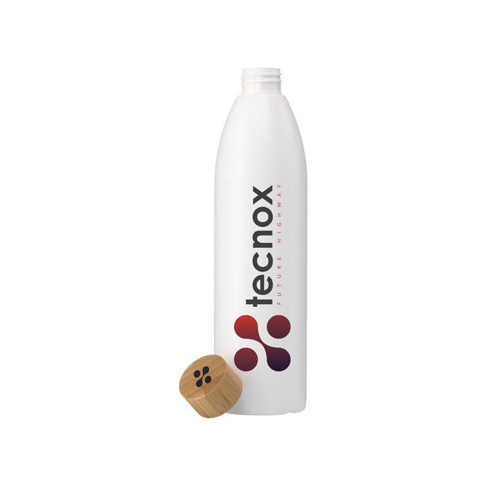 Drinkfles met bamboe schroefdop | Suikerriet | 500 ml
