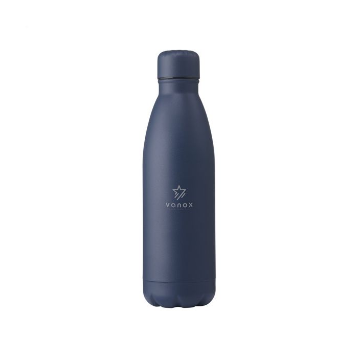 Dubbelwandige thermosfles mat | Gerecycled RVS | 500 ml