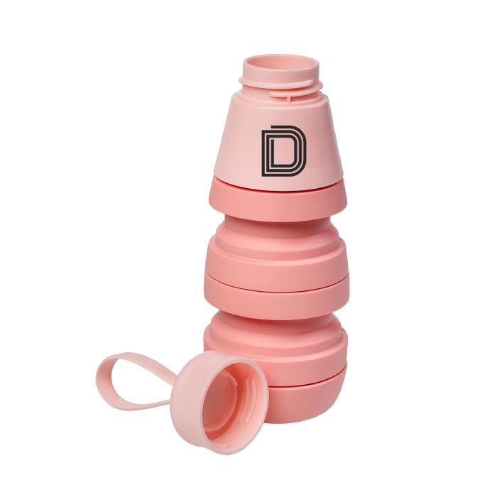 Duradis siliconen waterfles | Opvouwbaar | 500 ml