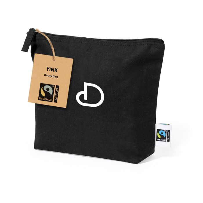 Fairtrade katoenen toilettas | 180 g/m²