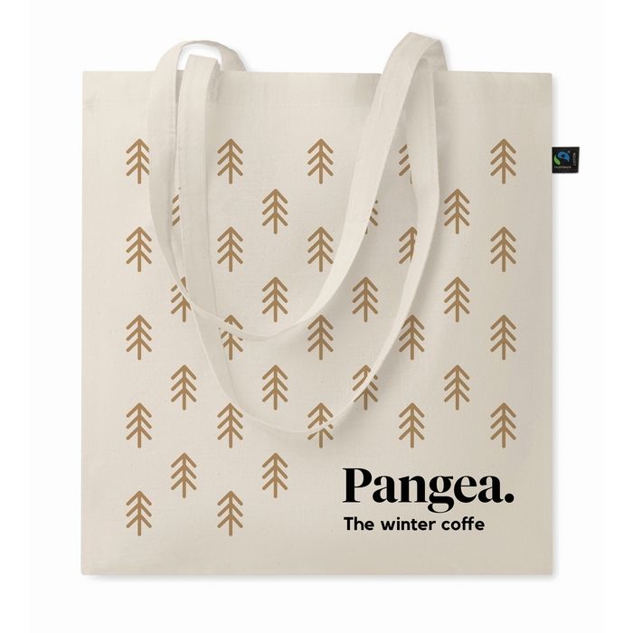 Fairtrade katoenen tote bag | 140 g/m² | 38 x 42 cm