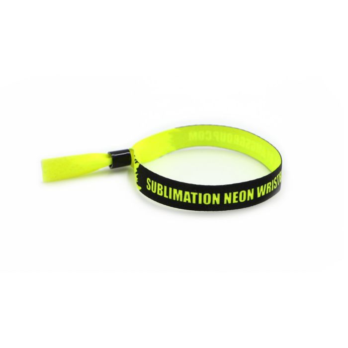 Festivalbandje textiel 15MM | NEON