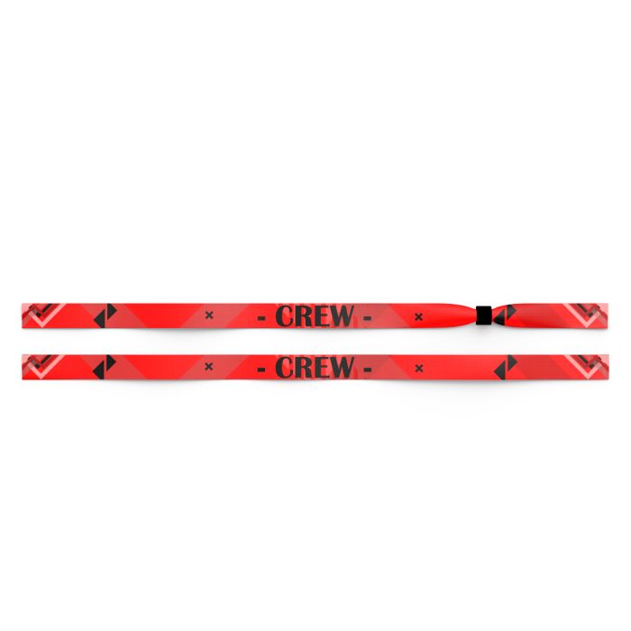 Festivalbandje textiel | CREW
