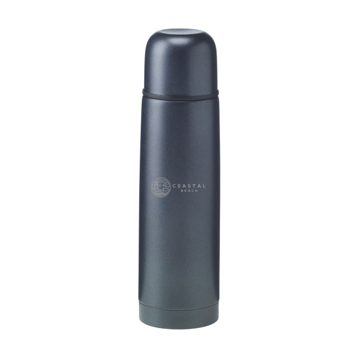 Frosted metallic thermosfles | Gerecycled RVS | 500 ml