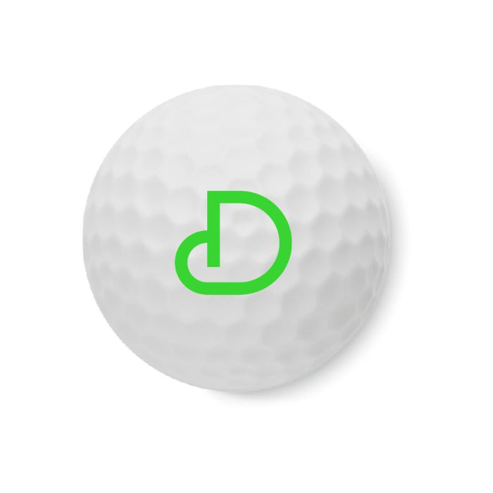 Golfbal lippenbalsem met vanillesmaak | SPF10