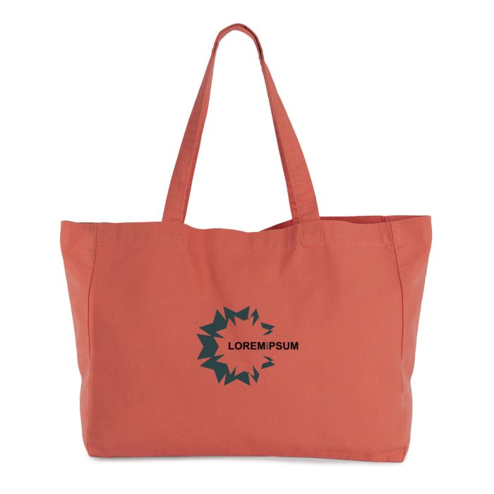 Kimood rechthoekige strandtas | Katoen | 49 x 37 cm | 26 liter