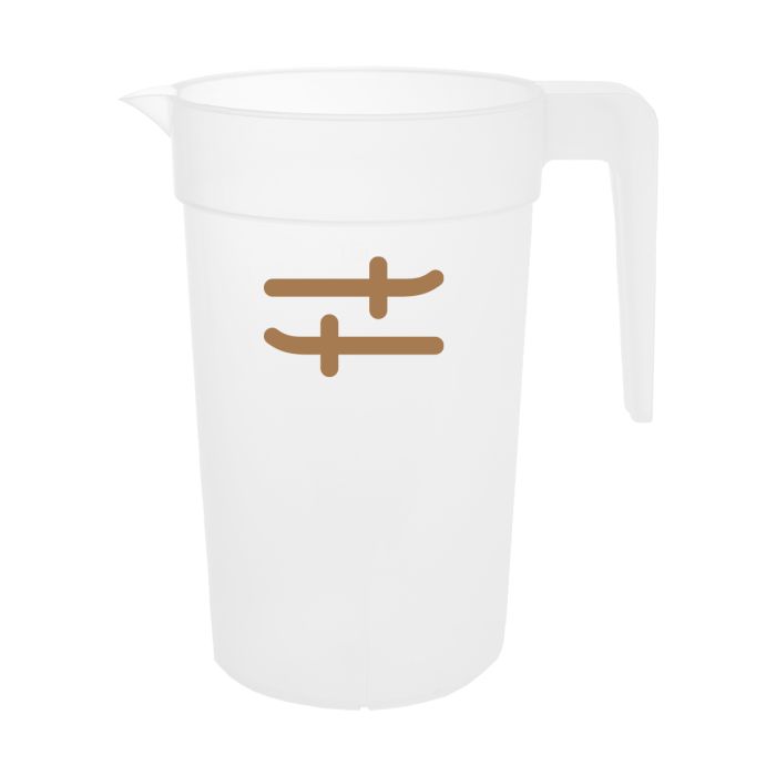 Kunststof pitcher | Groot | 1.5 liter