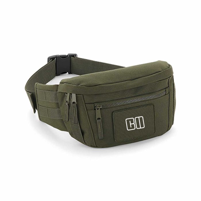 MOLLE waist bag | Met patch