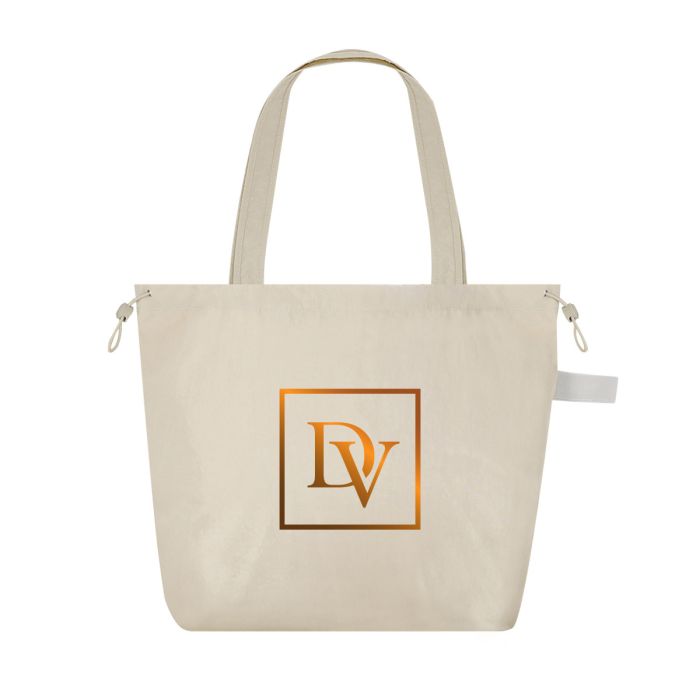 Opvouwbare strandtas met trekkoordsluiting | Nylon | 135 g/m²