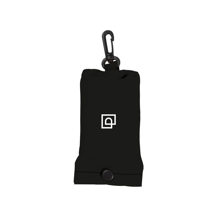 Opvouwbare winkeltas met karabijnhaak | 190T polyester