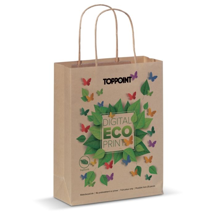 Papieren tas | 18 x 22 cm | 90 g/m²