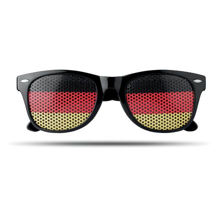 Pinhole zonnebril met vlag
