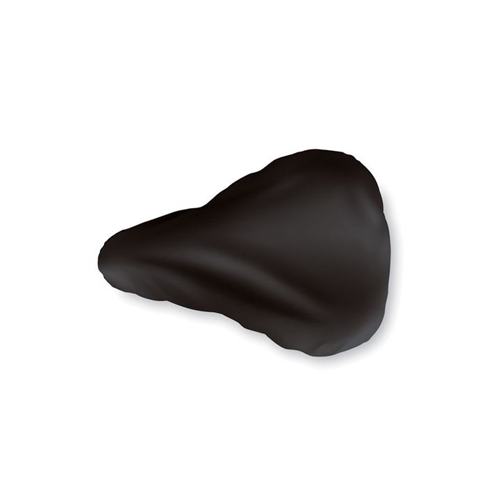 Polyester fietszadelhoes met elastische rubberen afwerking