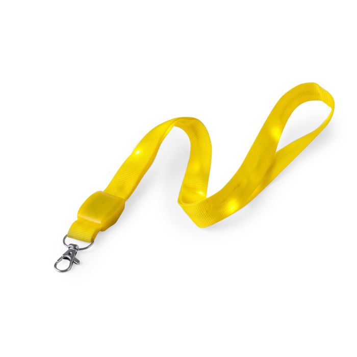 Polyester keycord met LED verlichting | 50 cm