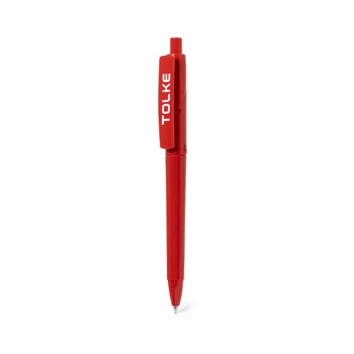 RPET balpen met clip | Blauwe inkt