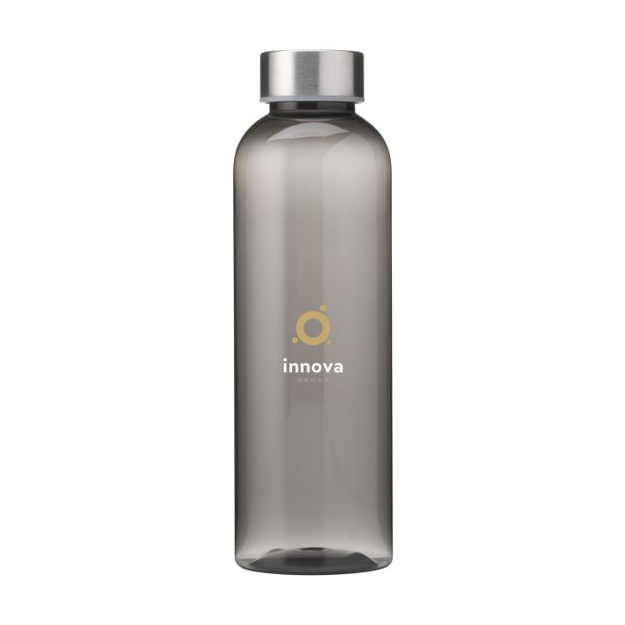 RPET waterfles met RVS schroefdop | 500 ml